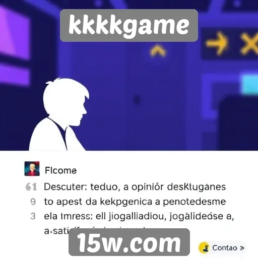 Feedback dos usuários sobre experiência no kkkkgame